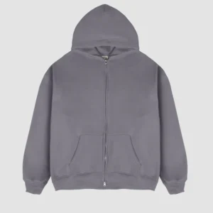Originals Heavy Weight Boxy Zip Hoodie Steel Grey