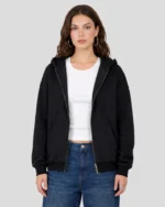 Originals Heavy Weight Boxy Zip Hoodie black1
