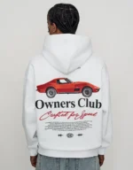 Owners Club Oversized Hoodie in Blanc