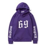 Rapper 6ix9ine Tekashi 69 purplr
