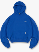 Represent Owners Club Hoodie $200 SIZE & FIT Oversized Pullover Hoodie blue1k