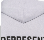 Represent Owners Club hoodie light grey