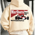 Retro Racing Club Graphic Hoodie