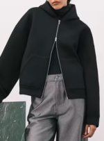 Scarlet Scuba Hoodie 1Weekday