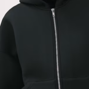 Scarlet Scuba Hoodie Weekday black