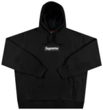 Supreme Box Logo Hooded Sweatshirt black