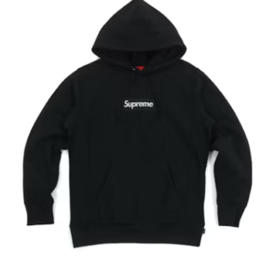 Supreme Box Logo Hooded Sweatshirt black