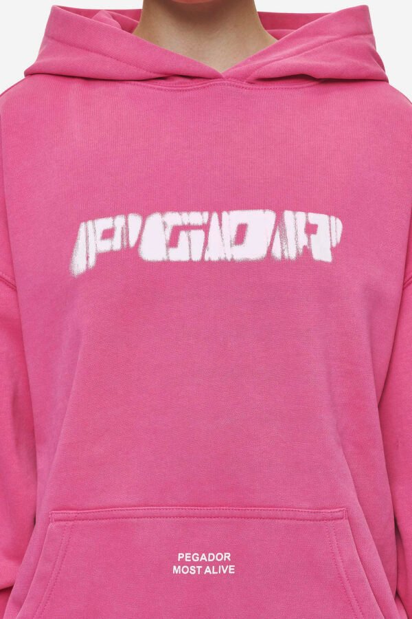 Suta Oversized Hoodie Vintage Digital Pink 1