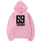 Tekashi 69 Fashion Hoodies pink