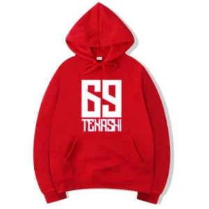 Tekashi 69 Fashion Hoodies red