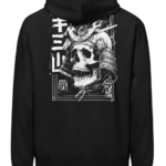 Yoroi Dokuro Men’s Oversized Boxed Hoodie (back print)