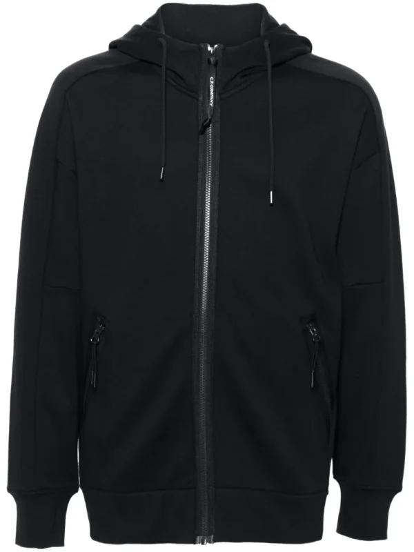 C.P. Company Goggles-detail zip-up hoodie