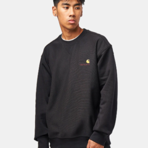 Carhartt WIP American Script Sweatshirt - Black