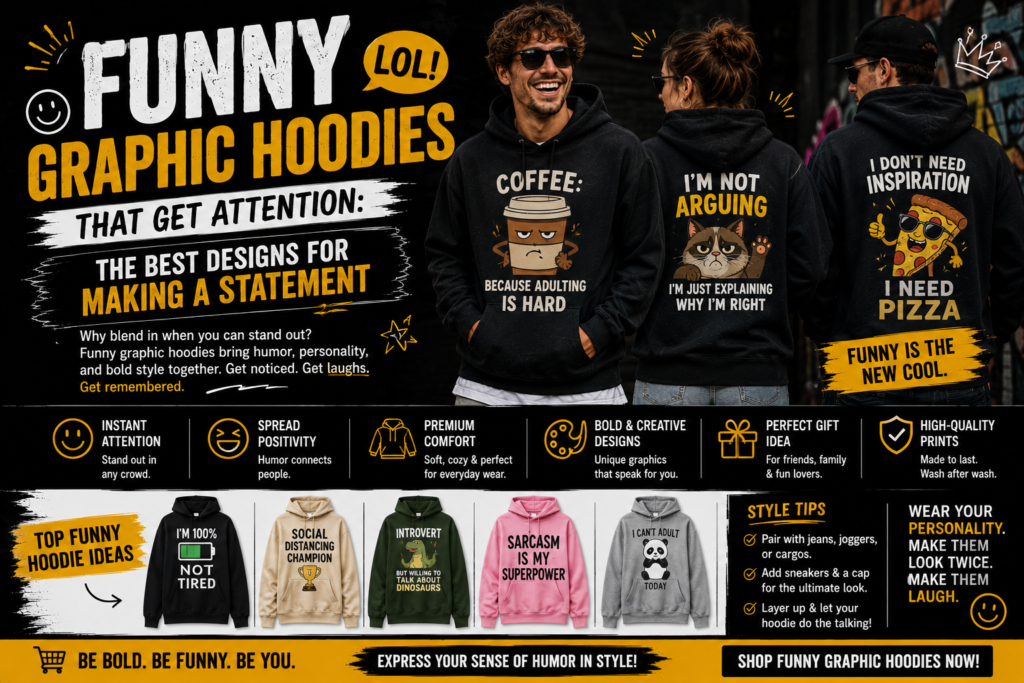 Funny Graphic Hoodies UK