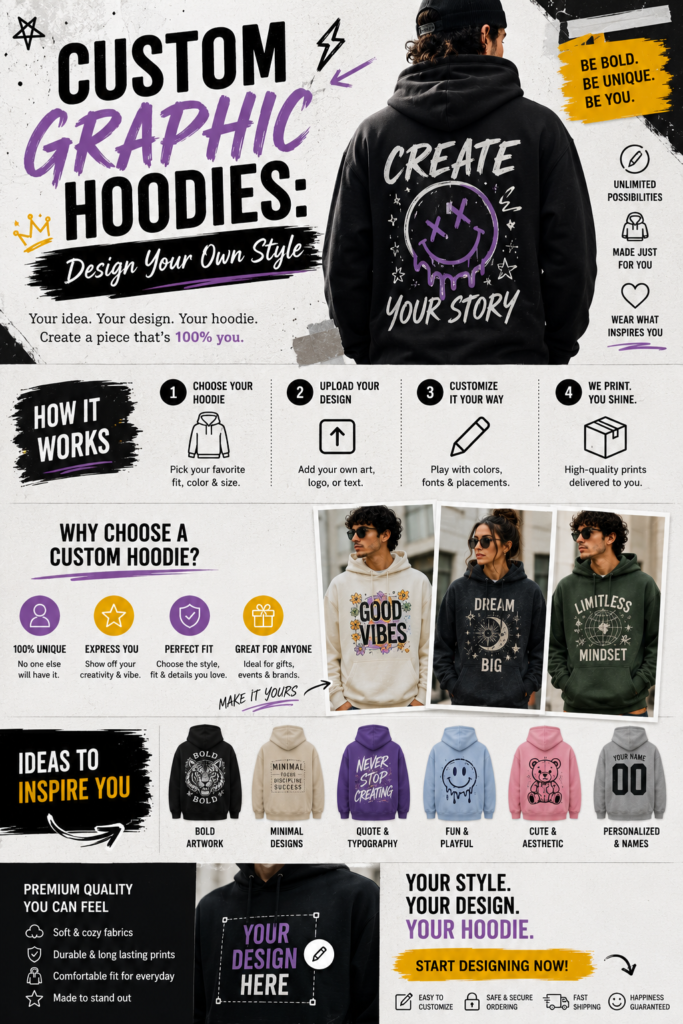 Custom hoodies: design your own style