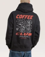 Coffee Club Hoodie black