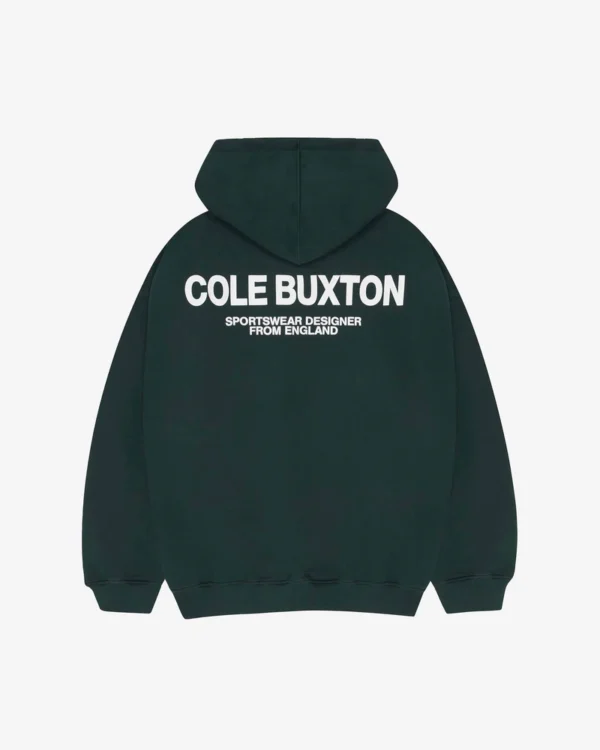 Cole-Buxton-cb-sportswear-hoodie-forest-green