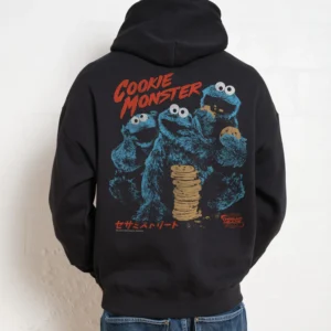 Cookie Kaiju Front and Back Hoodie