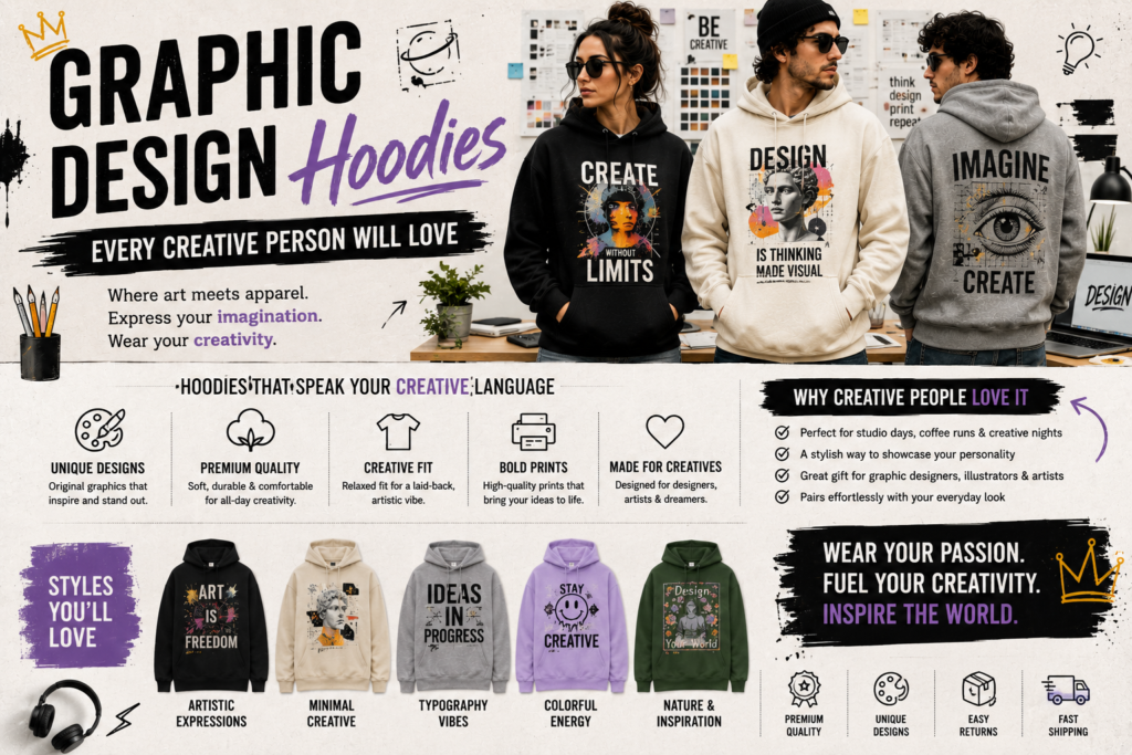 Creative hoodies for every designer