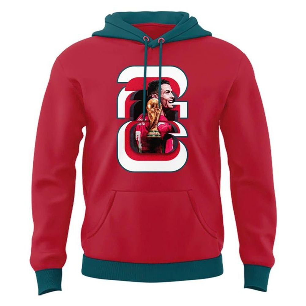 Cristiano Ronaldo Portugal World Cup 2026 Limited Edition Hoodie Cristiano Ronaldo Portugal World Cup 2026 Limited Edition Hoodie