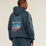 Eagle Band Style Graphic Hoodie