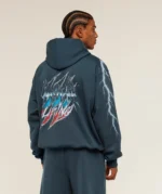 Eagle Band Style Graphic Hoodie