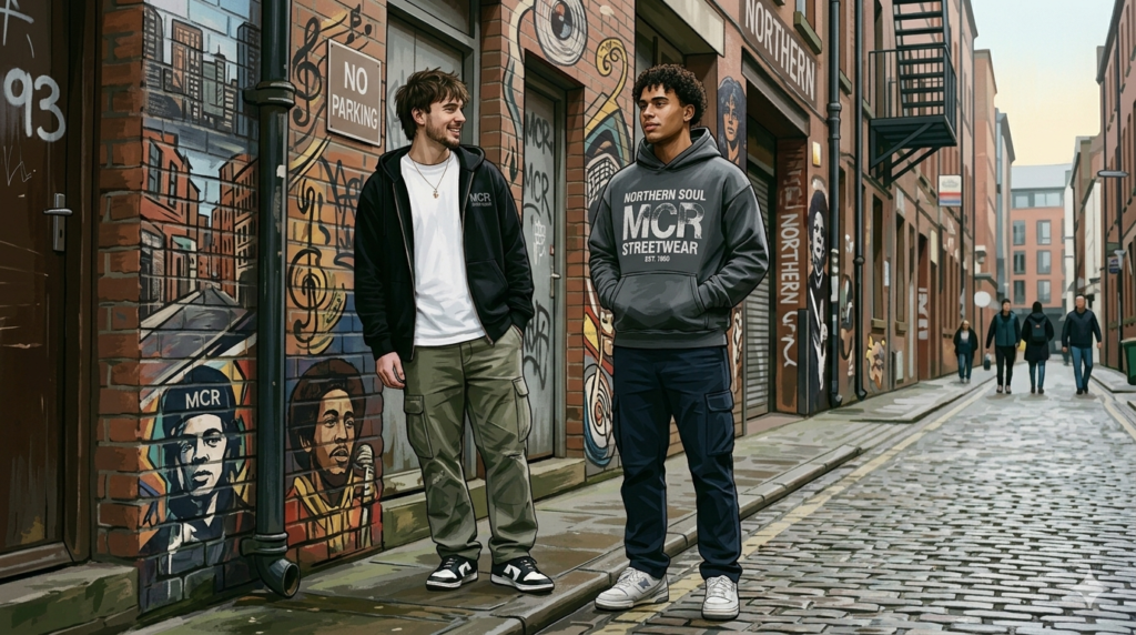 Graphic Zip Up Hoodies