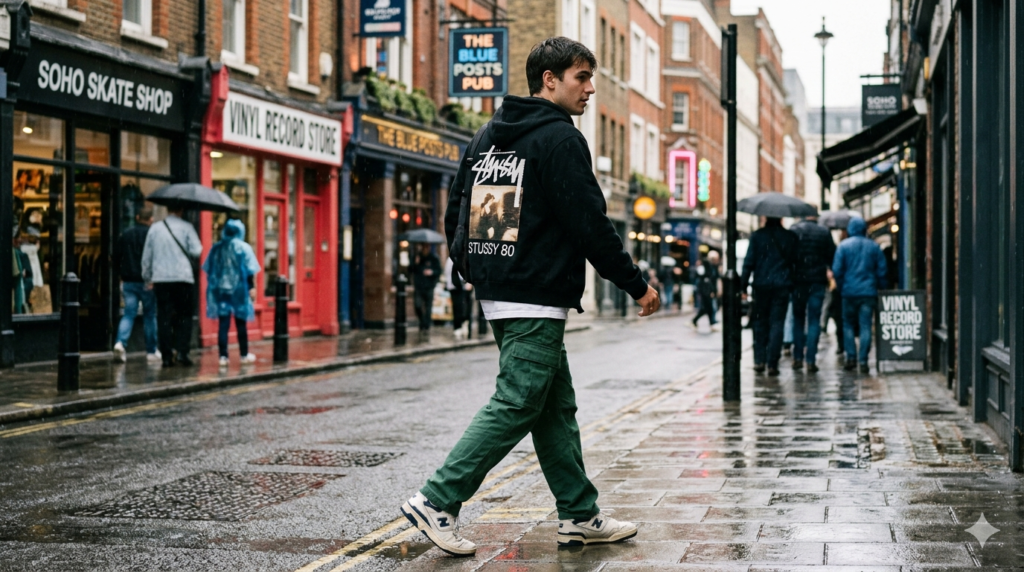 Stussy Graphic Zip Up Hoodies