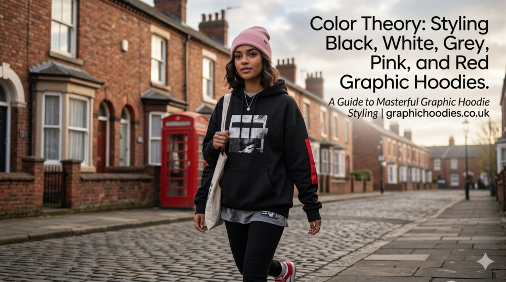 Color Graphic Hoodies