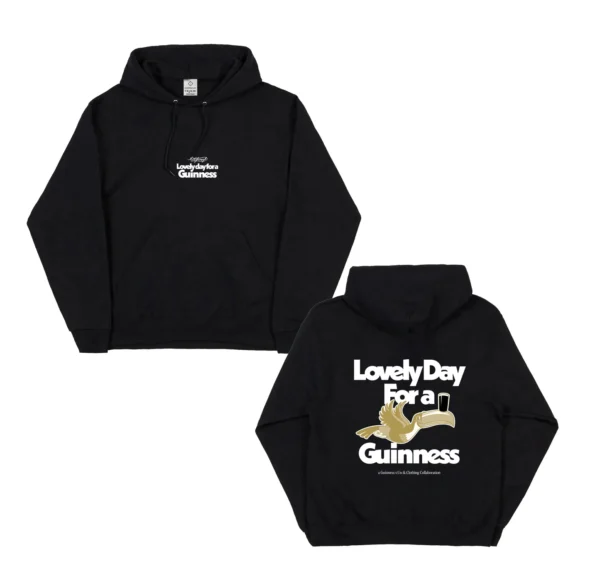 Guinness x UN IK 'Lovely Day' Hoodie - Black