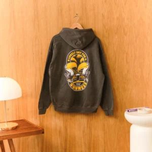 Guinness x UN IK 'Tropical' Vintage Washed Hoodie - Black