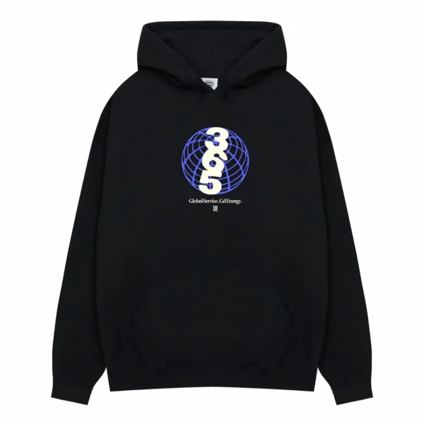 HAVE A GD TRIP 'Worldwide' Hoodie - Black