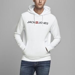 JACK & JONES Men's Jjecorp Logo Sweat Hood Noos Hoodie 1