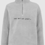 MKI MIYUKI ZOKU Sherpa Hoodie gray