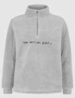 MKI MIYUKI ZOKU Sherpa Hoodie gray