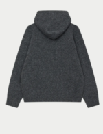 MONOGRAM FLUFFY KNIT ZIP THROUGH HOODIE 1