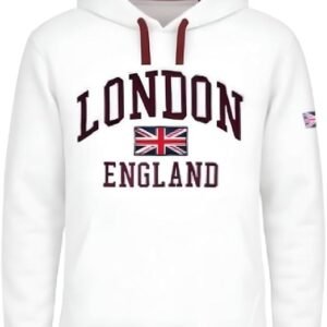 New London England Premium Embroidered Men's Hoodies
