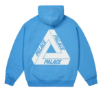 Palace Tri-Ferg Hood Ocean Blue