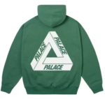Palace Tri-Ferg Hood racey green