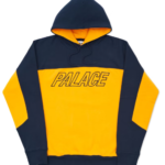 SPACE HOODIE NAVY - YELLOW