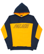 SPACE HOODIE NAVY - YELLOW