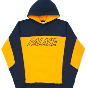 SPACE HOODIE NAVY - YELLOW