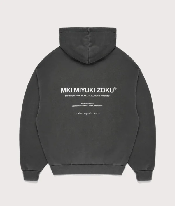 Signature Graphic Heavy Fleece MKI Miyuki Zoku pigment black