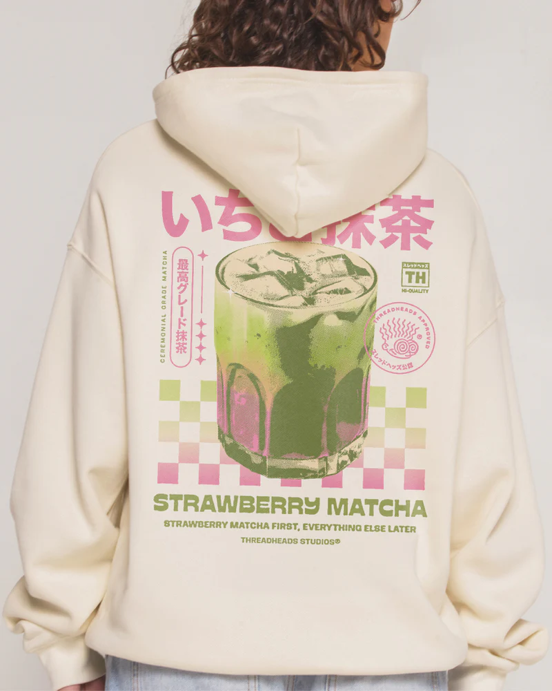 Strawberry Matcha Hoodie 12 Strawberry Matcha Hoodie 12