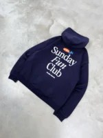 Vice 84 'Fun Club' Zip Up Hoodie - Navy 1