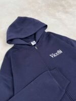 Vice 84 'Fun Club' Zip Up Hoodie - Navy quality