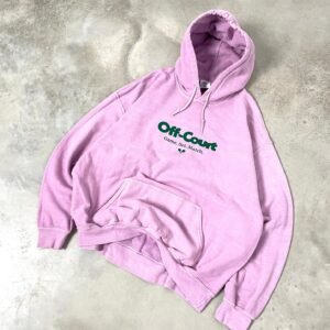 Vice 84 Off-Court GSM Vintage Washed Hoodie - Pink