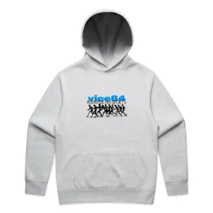 Vice 84 Runners Hoodie - Ash Grey 1