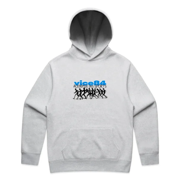 Vice 84 Runners Hoodie - Ash Grey 1