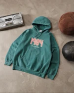 Vice 84 Track Vintage Washed Hoodie - Forest Green 11